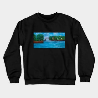 Uizicht vanaf Westlandgracht Crewneck Sweatshirt